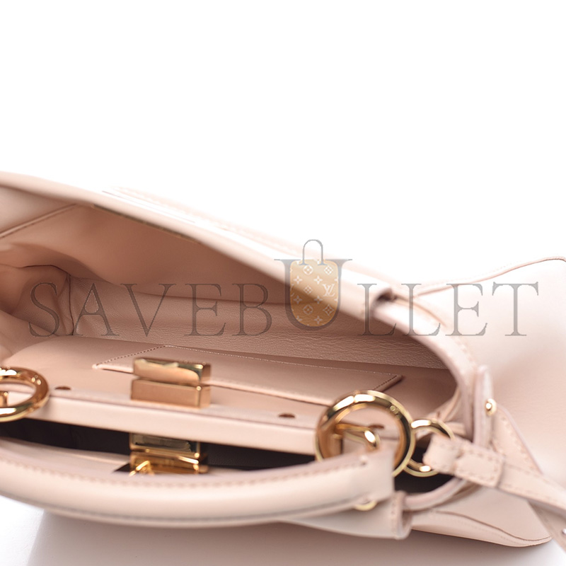 FENDI FF NAPPA MINI PEEKABOO ICONIC SATCHEL BLACK (23*18*11cm)
